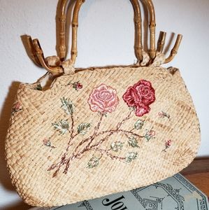 Cappelli Straw World Handbag